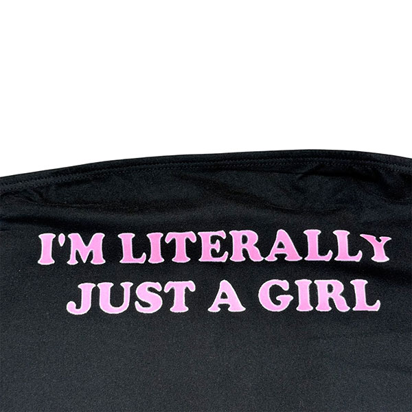JUST A GIRL BARE TOP