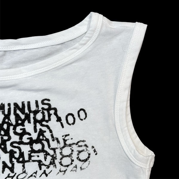 LETTER SHEER TOPS