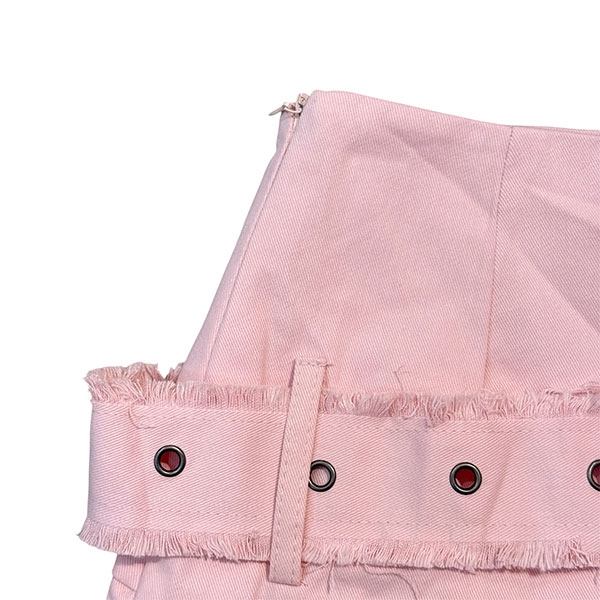 WIDE BELT PLEATS SKORT