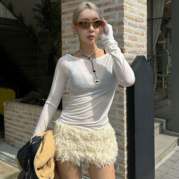 FUR SHORTS