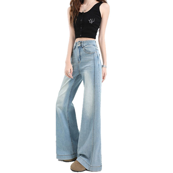 FLARE DENIM PANTS