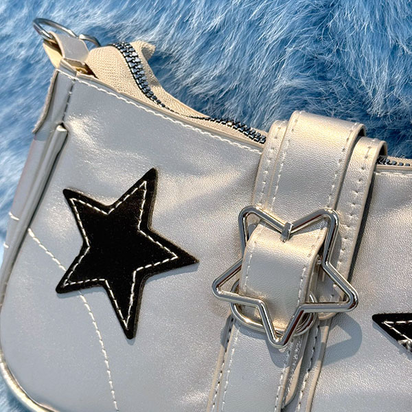 STAR PATCH SHOULDER BAG