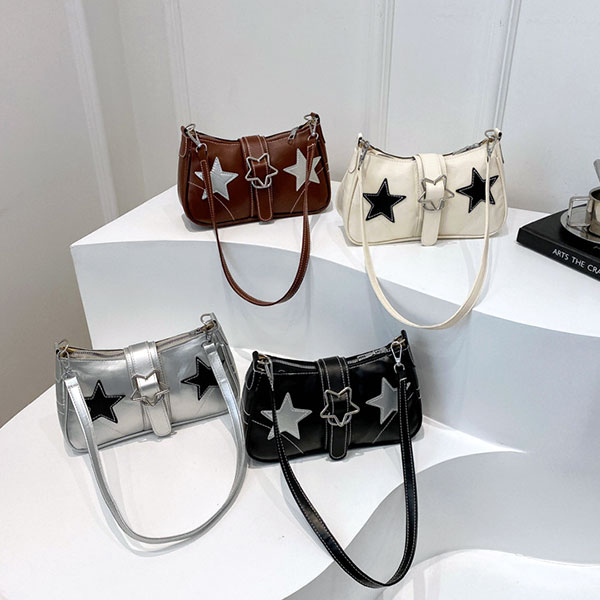 STAR PATCH SHOULDER BAG