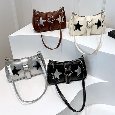 STAR PATCH SHOULDER BAG