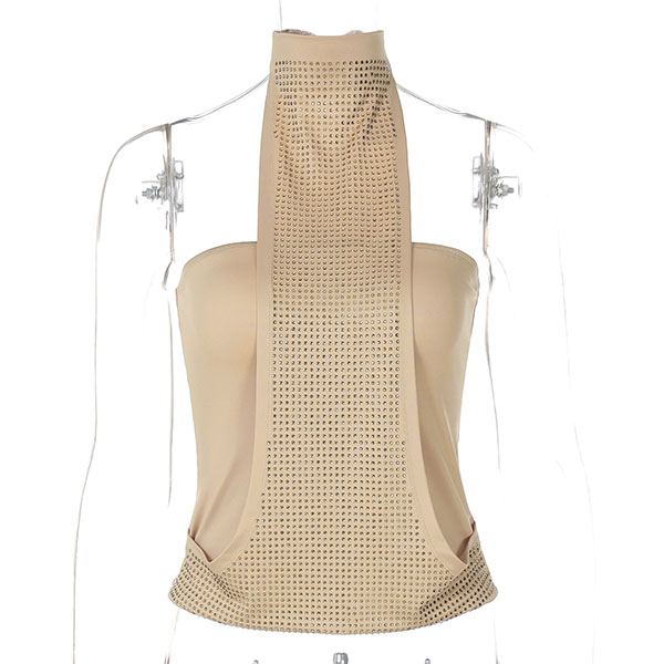 STONE HALTER NECK