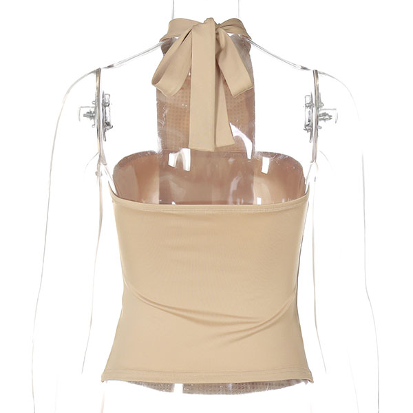 STONE HALTER NECK