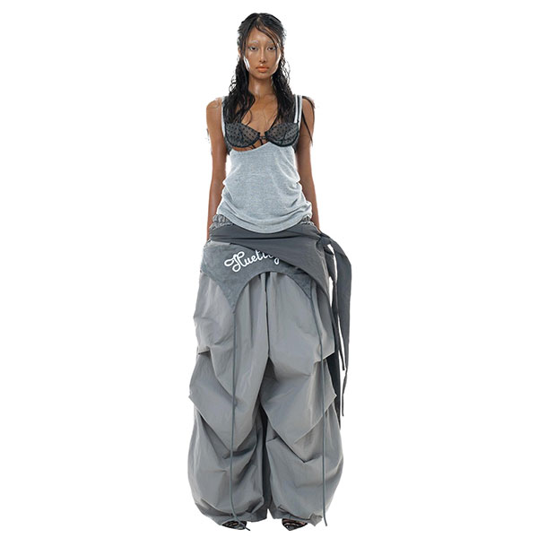 ROSE PARACHUTE PANTS