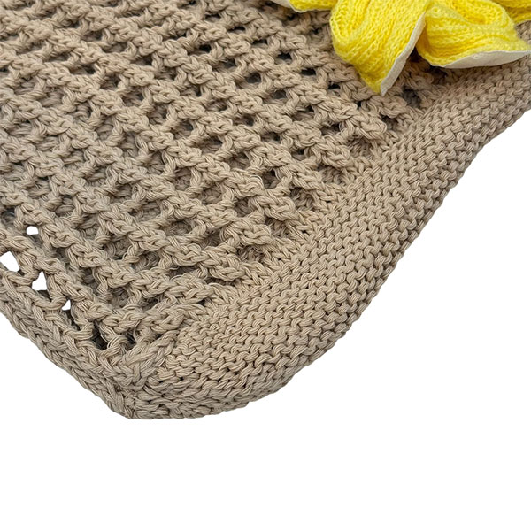 FLOWER MESH TOTE BAG