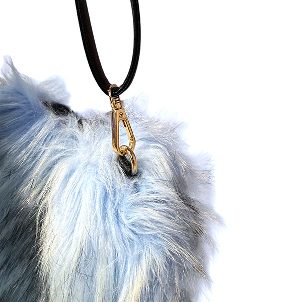 HEART FUR SHOULDER BAG