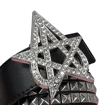 STAR STONE BUCKLE BELT