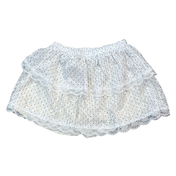 DOT LACE SKIRT