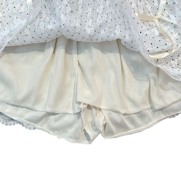 DOT LACE SKIRT