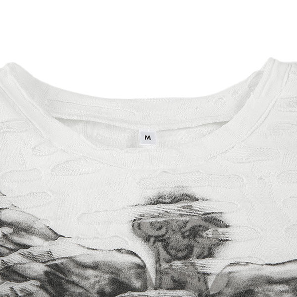 DAMAGE PRINT T-SHIRT
