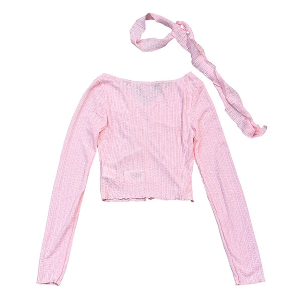 RIBBON SHIRRING CUTSEW
