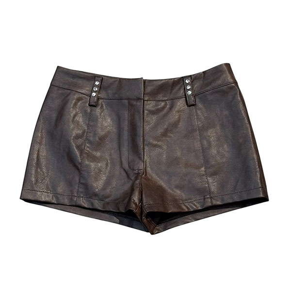 ECO LEATHER SHORTS