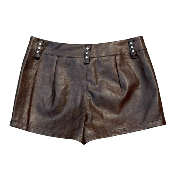 ECO LEATHER SHORTS