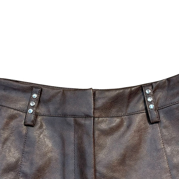 ECO LEATHER SHORTS