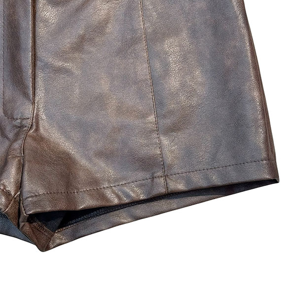 ECO LEATHER SHORTS