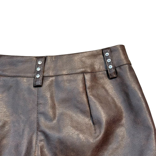 ECO LEATHER SHORTS