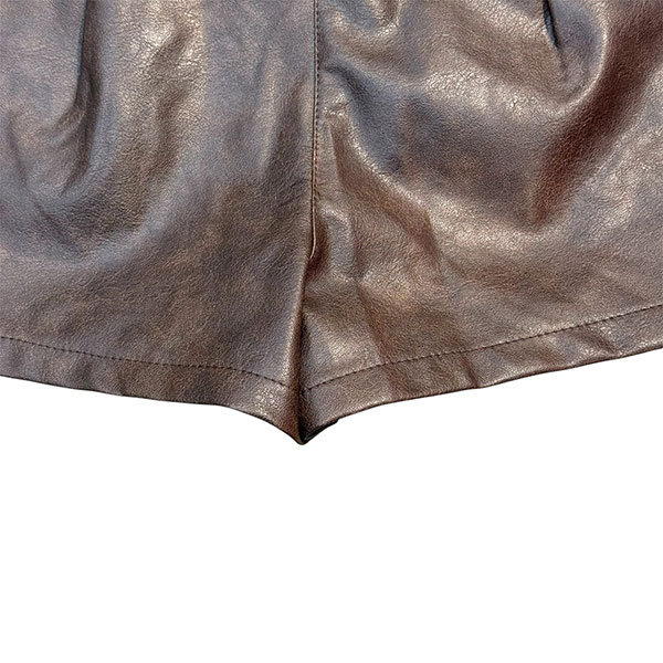 ECO LEATHER SHORTS