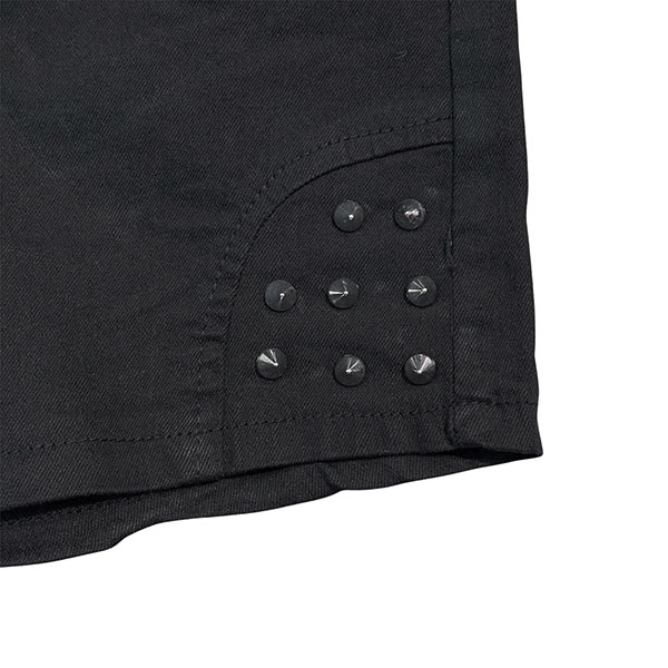 STUDS BELT SHORTS