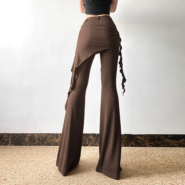 RIBBON FLARE PANTS