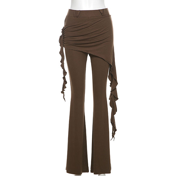 RIBBON FLARE PANTS