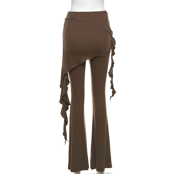 RIBBON FLARE PANTS