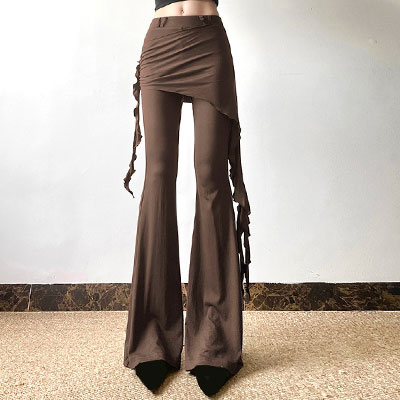 RIBBON FLARE PANTS