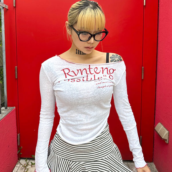 OVER ROCK L/S T-SHIRT