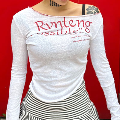 OVER ROCK L/S T-SHIRT