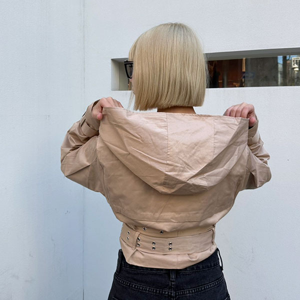 SHORT TRENCH JACKET