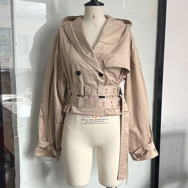 SHORT TRENCH JACKET