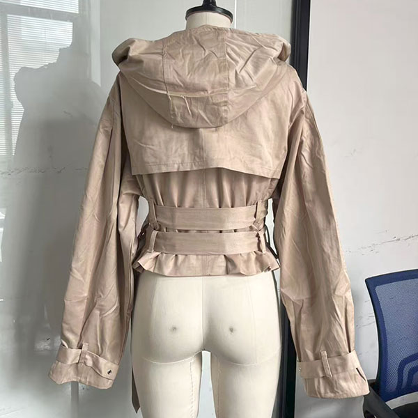SHORT TRENCH JACKET