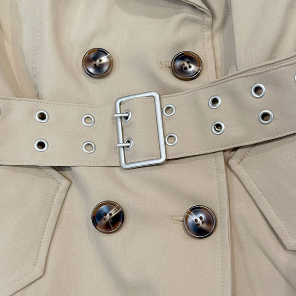 OPEN COLOR TRENCH JACKET