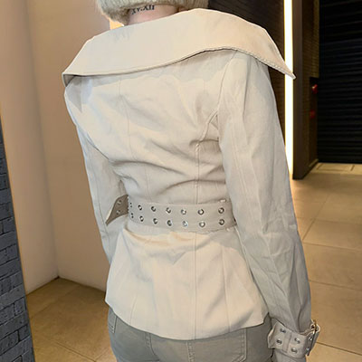 OPEN COLOR TRENCH JACKET