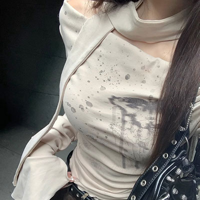 RIBBON OFF SHOULDER