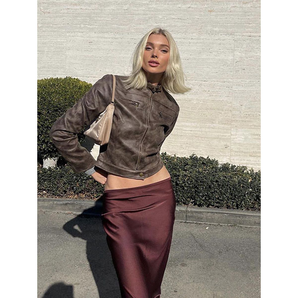 ECO LEATHER SINGLE RIDERS JACKET