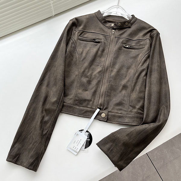 ECO LEATHER SINGLE RIDERS JACKET