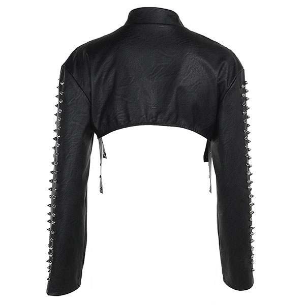 HIGH CUT STUDS JACKET