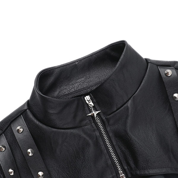 HIGH CUT STUDS JACKET