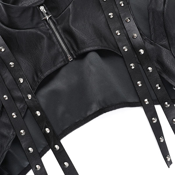 HIGH CUT STUDS JACKET