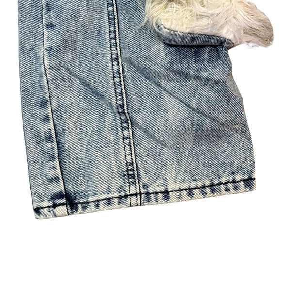 MULTI POCKET FUR PANTS