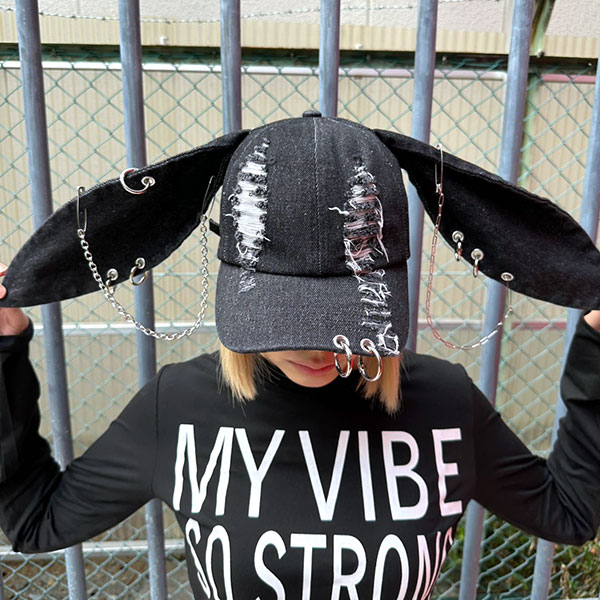 RABBIT EAR CAP