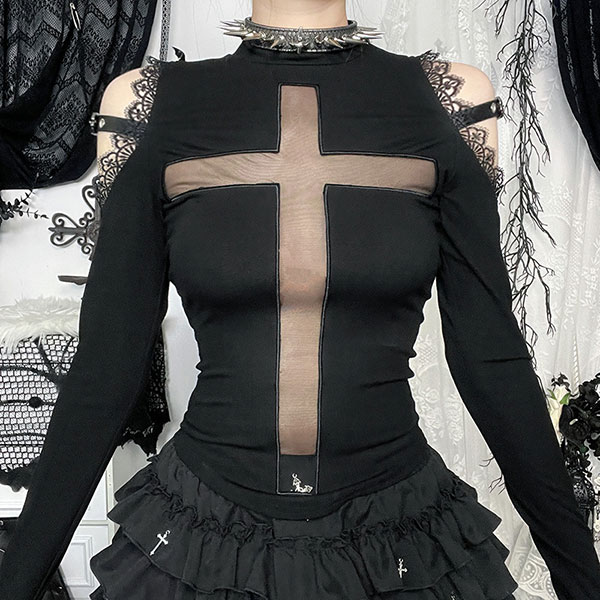 HOLLOW CROSS TOPS