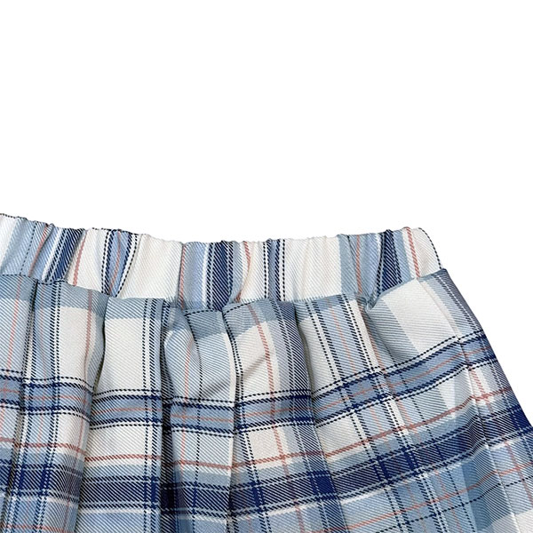CHECK PLEATS SKORT【KIDS】