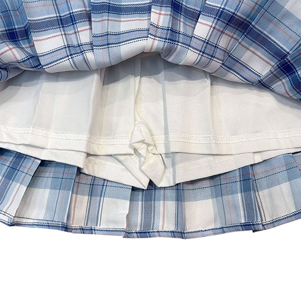 CHECK PLEATS SKORT【KIDS】