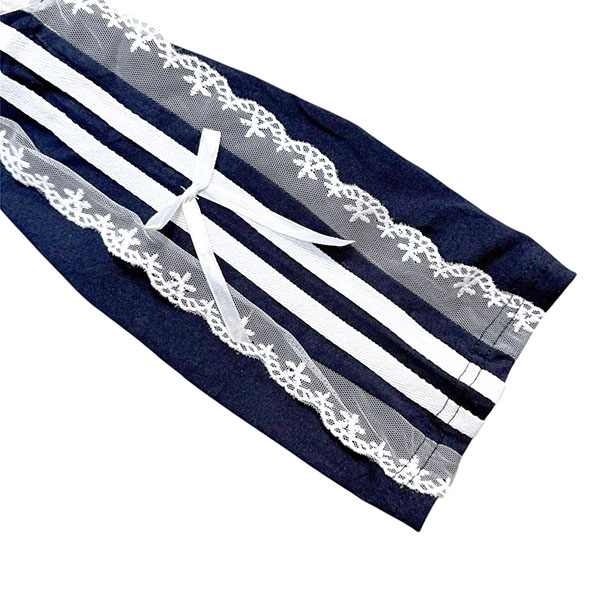 LACE RIBBON LINE CUTSEW