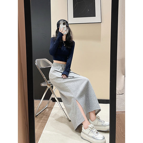 SWEAT LONG SKIRT