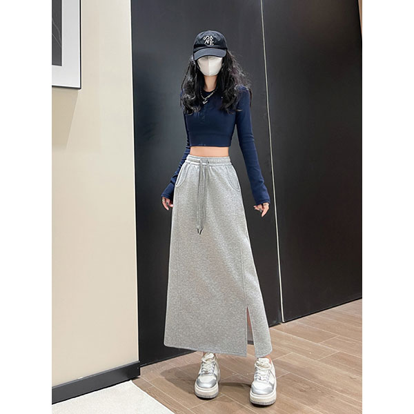 SWEAT LONG SKIRT